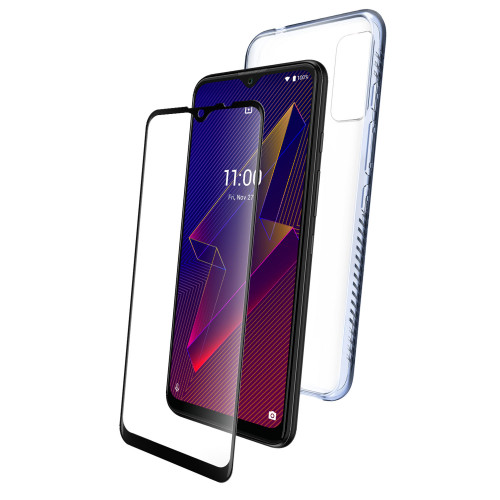 Pack Coque + Verre trempé Power U20
