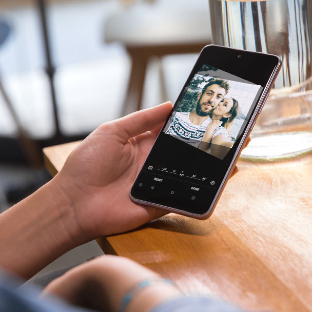View 2 PRO che mostra un'immagine della gallery